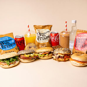 Meal card cover for: Bagels & Sides Bundle for 20