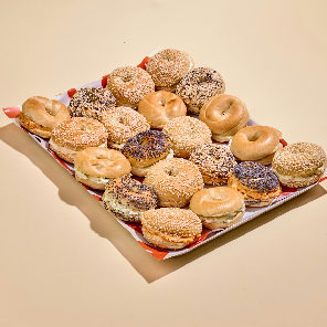 Meal card cover for: Cream Cheese Mini Bagel Platter