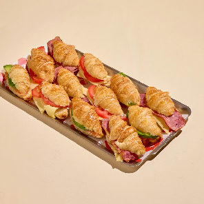 Meal card cover for: Filled Mini Croissants Platter