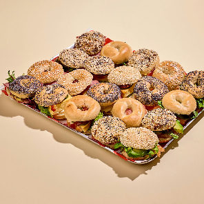 Meal card cover for: Brunch Mini Bagel Platter