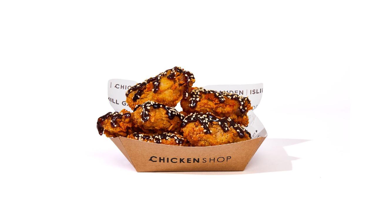 Meal card cover for: 6 Wings