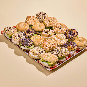 Meal card cover for: Plant-Based Cream Cheese Mini Bagel Platter