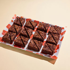 Meal card cover for: Brownie Platter