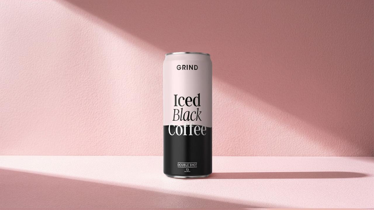 Meal card cover for: Iced Black Coffee