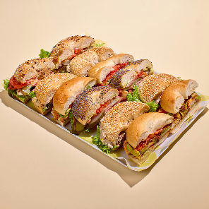 Meal card cover for: NEW! Mediterranean Bagel Platter