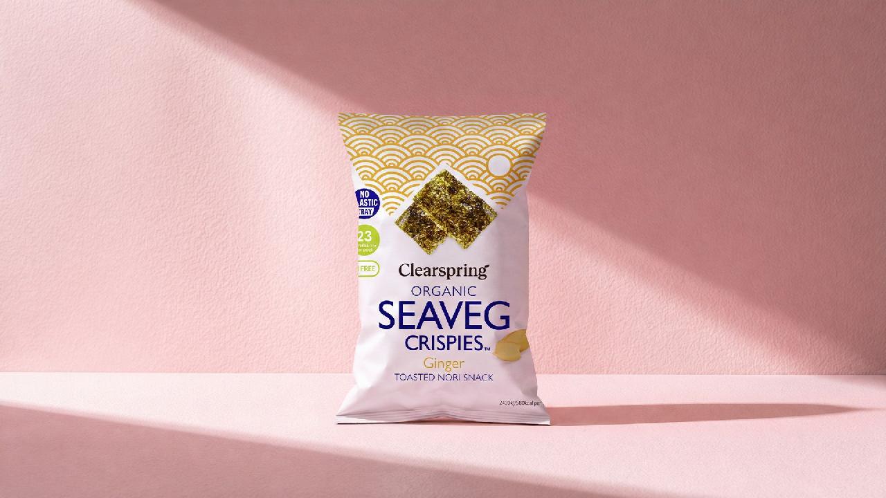 Meal card cover for: Seaveg Crispies - Ginger