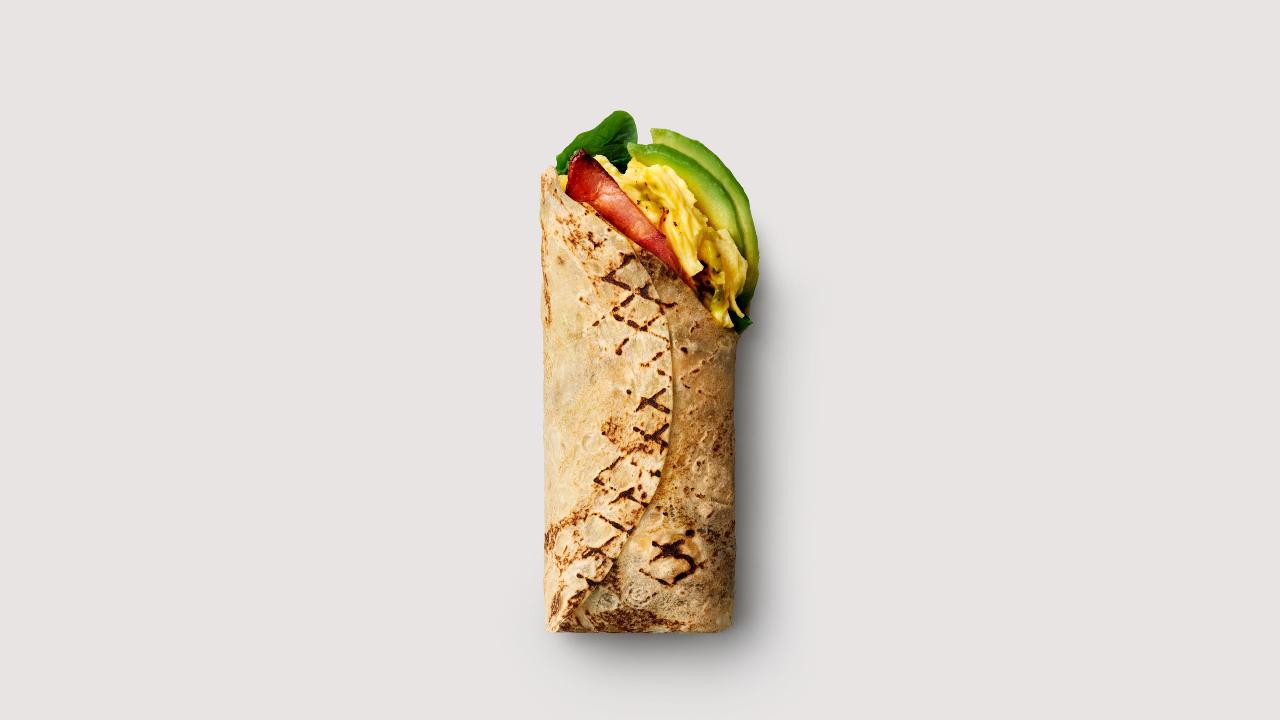 Meal card cover for: Turkey Scramble Wrap