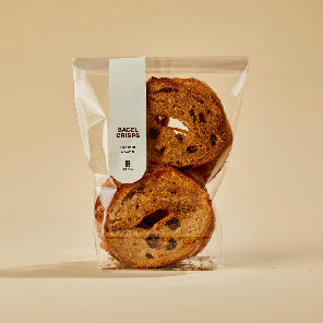 Meal card cover for: Bagel Crisps Cinnamon & Raisin