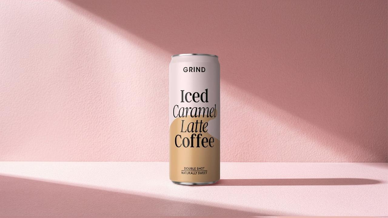 Meal card cover for: Iced Caramel Latte Coffee