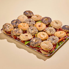 Meal card cover for: Chicken Mini Bagel Platter