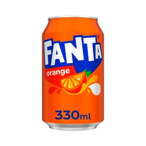 Meal card cover for: Fanta Orange 330ml (can)