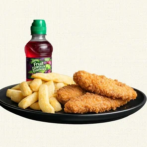 Meal card cover for: Cheeky Tenders meal
