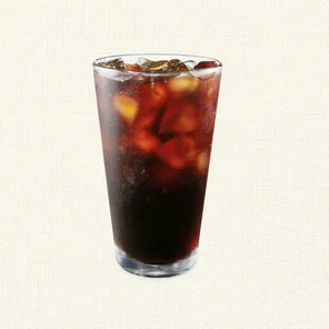 Meal card cover for: Iced Americano