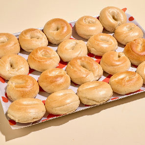 Meal card cover for: Plain Mini-Bagel Box