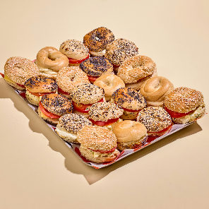 Meal card cover for: Veggie Mini Bagel Platter
