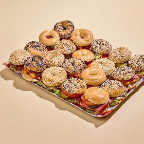 Meal card cover for: Mediterranean Mini Bagel Platter