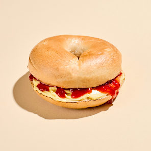 Meal card cover for: Butter & Jam Bagel