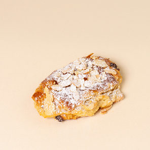 Meal card cover for: Smashed Chocolate Almond Croissant