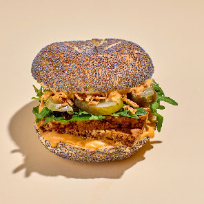 Meal card cover for: NEW! Spicy Tofu Bagel