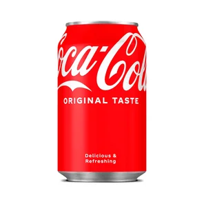 Meal card cover for: Coca-Cola Classic (can)