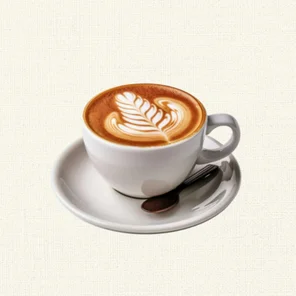 Meal card cover for: Caffe Latte
