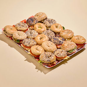 Meal card cover for: Classic Mini Bagel Platter