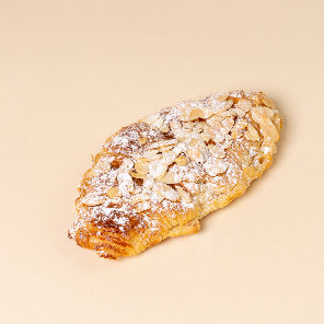 Meal card cover for: Smashed Almond Croissant