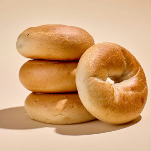 Meal card cover for: Pack of 4 Plain Bagels