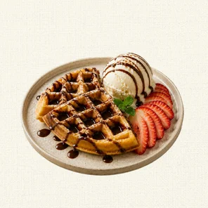 Meal card cover for: Craft Your Waffle