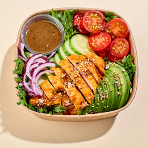 Meal card cover for: Chicken Avocado Salad