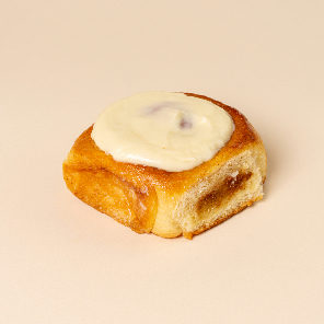Meal card cover for: Cream Crowned Cinnabun