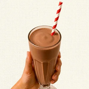 Meal card cover for: Chocolate Milkshake