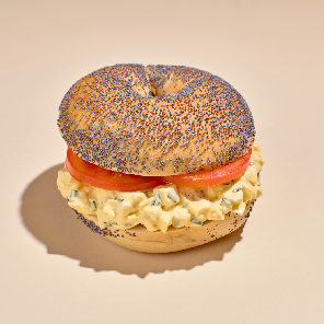 Meal card cover for: Egg Mayo Bagel