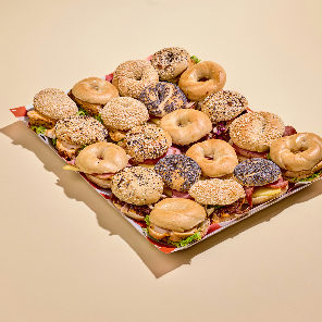 Meal card cover for: Carnivore Mini Bagel Platter