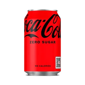 Meal card cover for: Coca-Cola Zero Sugar (can)