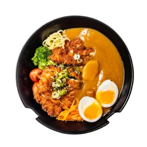 Meal card cover for: Soba Noodles Katsu Curry