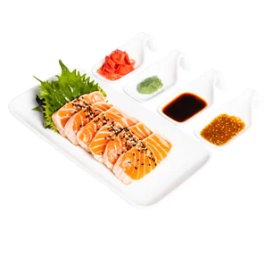 Meal card cover for: Seared Salmon Sashimi