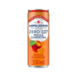 Meal card cover for: San Pellegrino Zero - Peach & Clementine