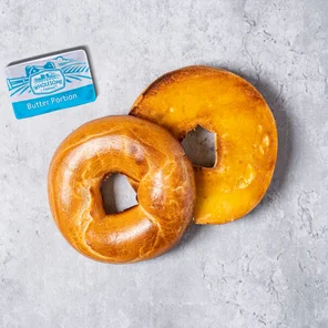 Meal card cover for: Toasted Bagel (with Butter Portion) 🥯