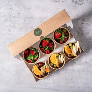 Meal card cover for: The Fruit Box