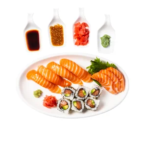 Meal card cover for: Salmon Lover Box (13 Pieces)