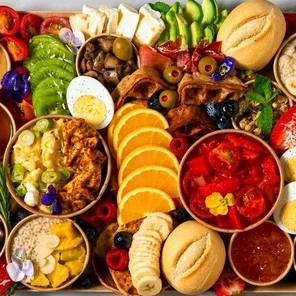 Meal card cover for: The ULTIMATE Breakfast Board