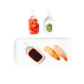 Meal card cover for: Prawn Nigiri