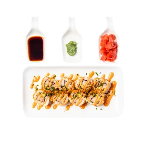 Meal card cover for: Spicy California Uramaki