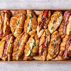 Meal card cover for: The Croissant Board