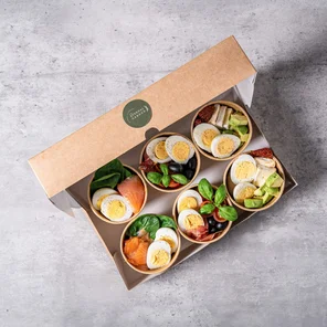 Meal card cover for: The Egg Box