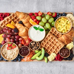 Meal card cover for: The Breakfast Board
