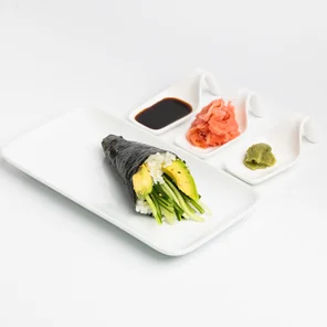 Meal card cover for: Vegan Handroll
