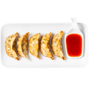 Meal card cover for: Chicken Gyoza Fried (Halal)