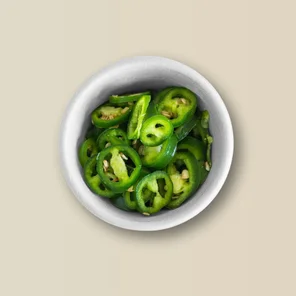 Meal card cover for: Green Chillies